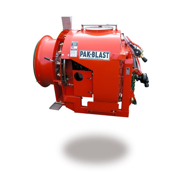 PAKBLAST 50 GAL  AIR BLAST  SPRAYER PRICED WITH STANDARD AIR HEAD AND NOZZLES Size & Fit Guide 